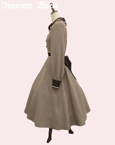 Flawless Lady ワンピース　グレー×クロ　Mサイズ Innocent World｜Flawless Lady ワンピース