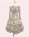 KNOCbVTbNX~/Rose pattern Grayish Sax~Beige