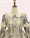 76@KNu[~/Rose pattern Blue~Beige