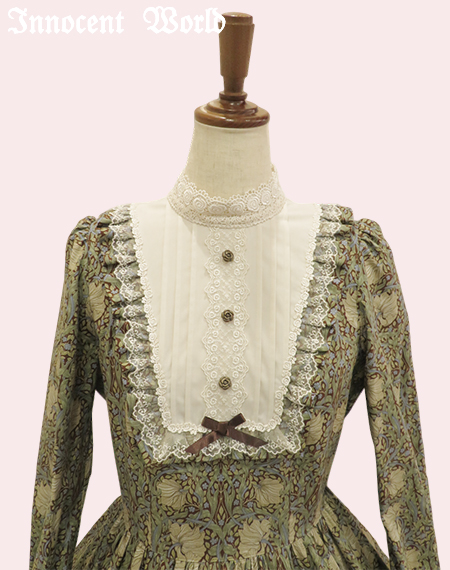 Innocent World｜モリススタンドカラーワンピース