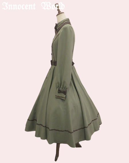 Innocent World｜メランジュヘリンボーンワンピース(再販・新色)