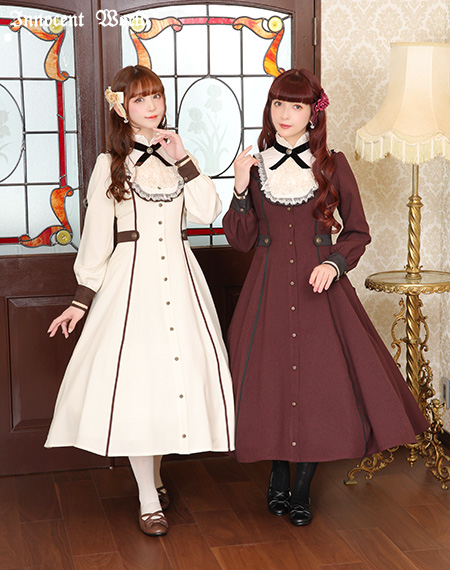 Innocent World｜フルールバッスルドレス（長袖）(再販・新色