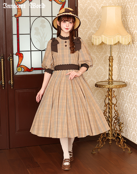 Innocent World グレー ナポレオン　軍服　クラシカル　ワンピース Innocent World Online Shop