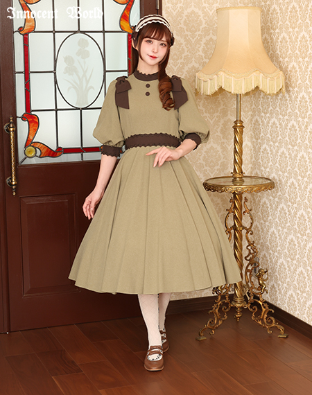 Innocent World｜Classy Ribbon ワンピース（再販・新色）(受注生産
