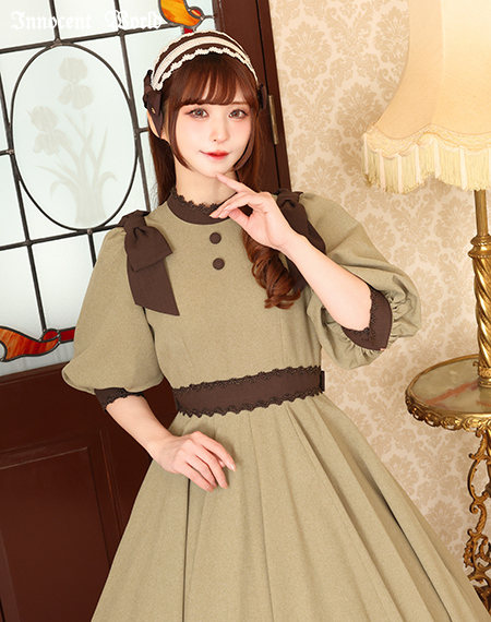 Innocent World｜Classy Ribbon ワンピース（再販・新色）(受注生産