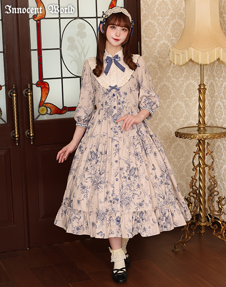 Innocent World｜木漏れ日の中の鈴蘭ティアードワンピース(WEサイズ